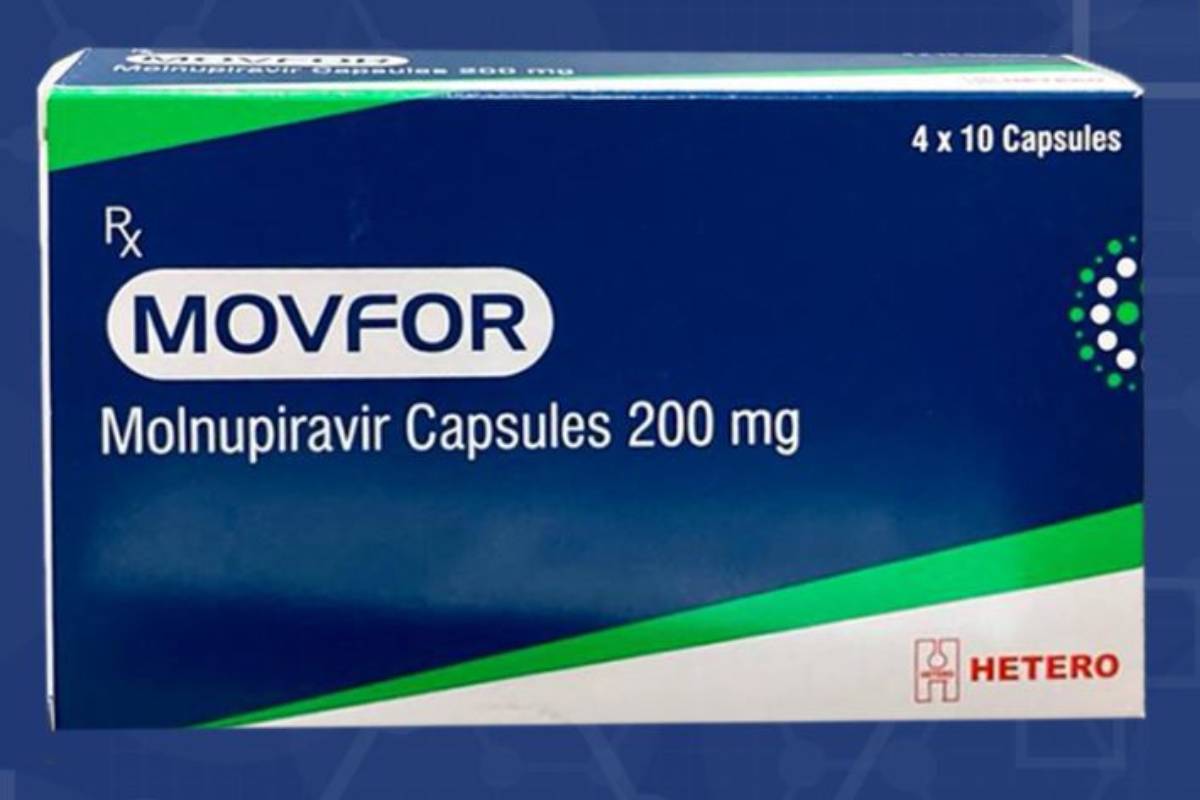 Envase de 'Movfor' (molnupiravir). 